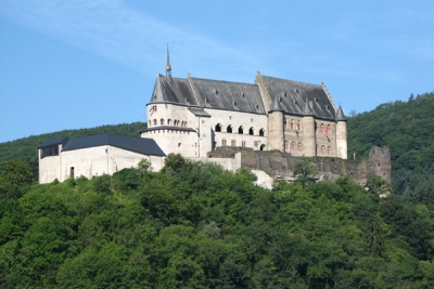 Vianden (Luxemburg) en het kasteel