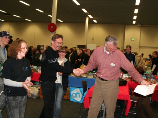Exoknaag 2008 De prijsuitreiking
